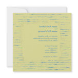 Primrose Wedding Invitation