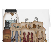 Primsy Candles Card