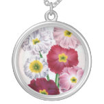 Primula flower necklace with vintage design necklaces