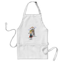Prince and Girl in Tower Tshirts and Gifts Apron