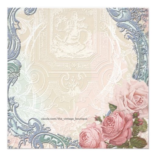 Prince and Princess Twin Baby Shower Invitation