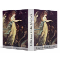 Prince Arthur And The Fairy Queen By Füssli Johann 3 Ring Binder