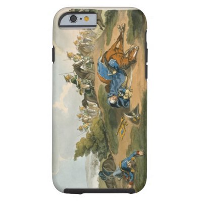 Prince Blucher under his Horse at the Battle of Wa Tough iPhone 6 Case