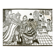 Prince Charles's Welcome Home from Spain, 1623 Post Card