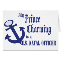 Prince Charming is U.S. Naval Officer Cards