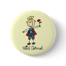 Prince Charming Tshirts and Gifts buttons by stick_figures Prince Charming Tshirts and Gifts buttons
