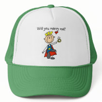 Prince Charming Will You Marry Me Hat