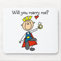 Prince Charming Will You Marry Me Mousepad by stick_figures Prince Charming Will You Marry Me Mousepad