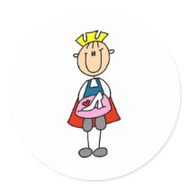 Prince Charming With Glass Slipper Sticker