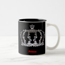 prince crown, Prince Coffee Mug