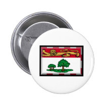 Prince Edward Island Flag buttons