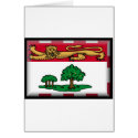 Prince Edward Island Flag cards