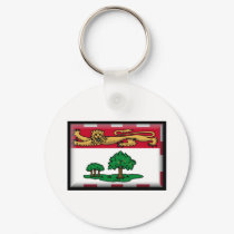 Prince Edward Island Flag keychains