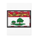 Prince Edward Island Flag postcards
