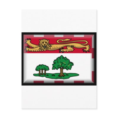 Prince Edward Island Flag Post Card by jacinto888