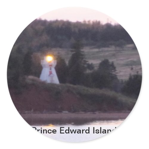 Prince Edward Island-Lighthouse sticker