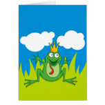 Prince Frog 5" x 7" Card