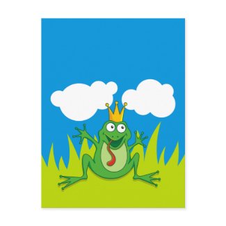 Prince Frog Postcard postcard