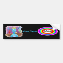 Prince Marvin at Brita's Shop Bumper Stickers