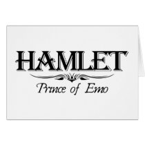 Prince Of Emo Greeting Cards