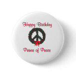 Prince of Peace Wreath buttons