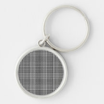 Prince of Wales Check Keychains