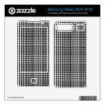 Prince of Wales Check Skins For Samsung Omnia