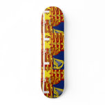 Prince Of Wales, United Kingdom flag Skate Board Deck
