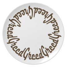 Prince Paulson - Seven Deadly Sins - GREED Plate
