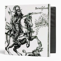 Prince Rupert on Horseback Vinyl Binder