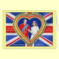 Prince William and Catherine Royal Wedding cards
