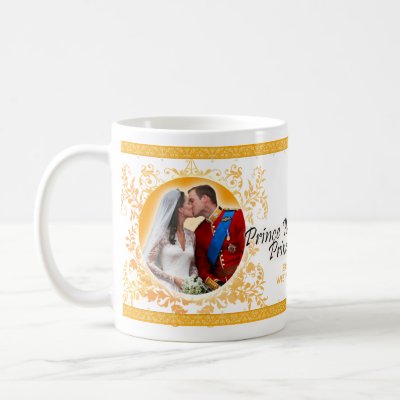 Prince William &amp; Catherine Wedding Kiss Mug