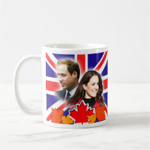 Prince William & Kate Canada Mug