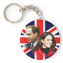 Prince William & Kate Keychain