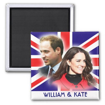 Prince William & Kate Middleton Magnet