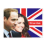 Prince William & Kate Postcard