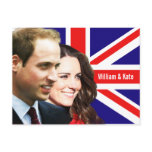 Prince William & Kate Postcard