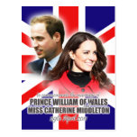 Prince William & Kate Royal Wedding Postcard