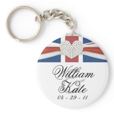 Prince William & Kate - Royal Wedding Souvenir Key Chains