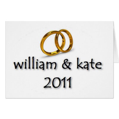 Prince William & Kate's Wedding Greeting Cards by willandkateswedding. Congratulations to Prince William of Wales and Catherine (Kate) Middleton on