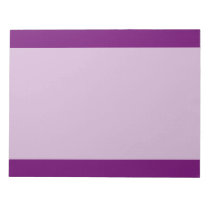 Princely purple notepad