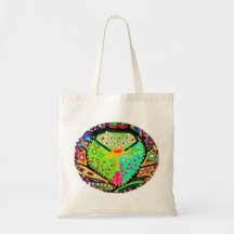 Princes Dianna Diamond Heart Canvas Bag