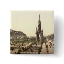 Princes Street, the Castle, and Scott Monument buttons