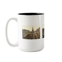 Princes Street, the Castle, and Scott Monument mugs