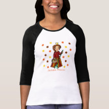 Princesa del otoño camiseta