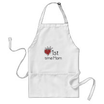 Princess 1st Time Mom Apron