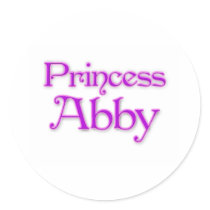 Princess Abby Sticker