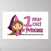 Princess Age 1 Posters