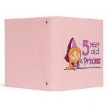 Princess Age 5 Binder