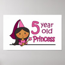 Princess Age 5 Posters